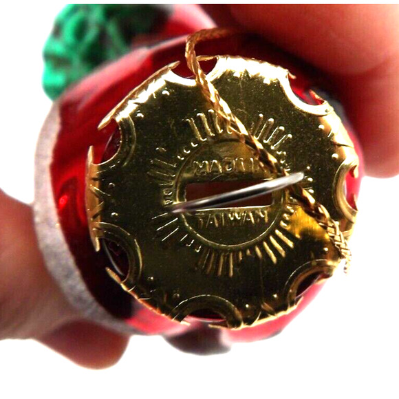 Yuletide Traditions Santa Handblown Glass Ornament Vintage Christmas Tree - Picture 11 of 12